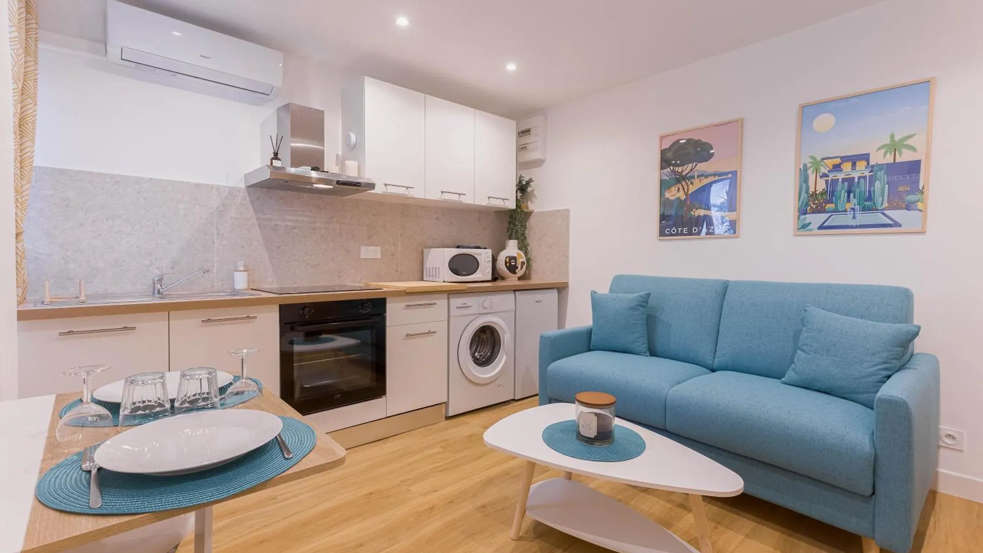 Beausejour 26 - Charmant Duplex, Neuf, Clim, Palais&Plage カンヌ
