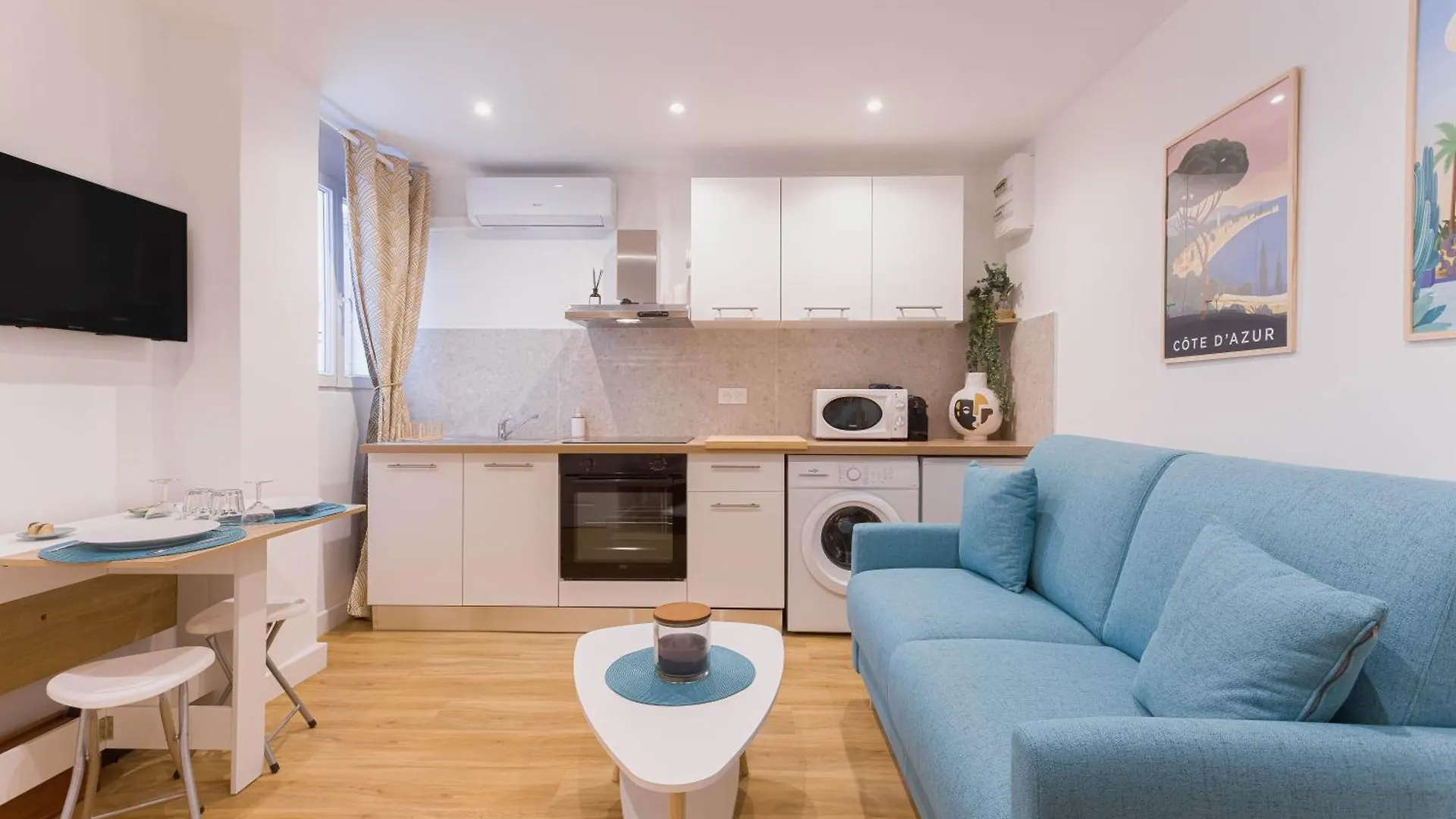 Apartment Beausejour 26 - Charmant Duplex, Neuf, Clim, Palais&Plage Cannes